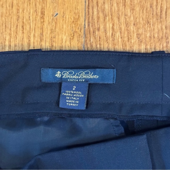 Brooks Brothers Black Dress Pants Women's Size 2 - Picture 3 of 6